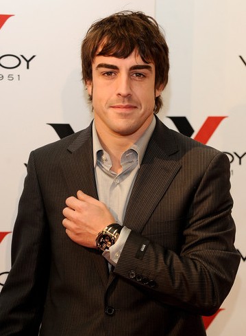 Fernando Alonso Spanish Formula 1 Racing World Champion and Current Viceroy Ambassador